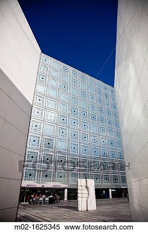 Arab World Institute designed by Jean Nouvel, Paris, Ile de France, France, Europe View Large Photo Image Stock Photography - Arab World Institute designed by Jean Nouvel, Paris, Ile de France, France, Europe. Fotosearch