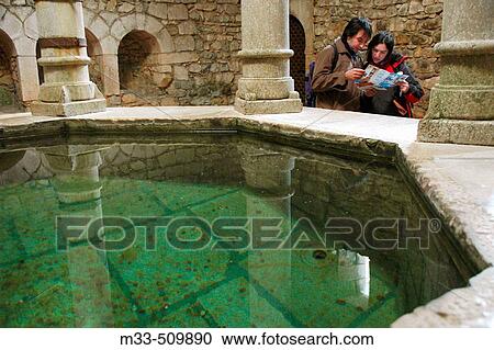 Arabic baths. Girona. Catalonia. Spain. View Large Photo Image Stock Image - Arabic baths. Girona. Catalonia. Spain.. Fotosearch