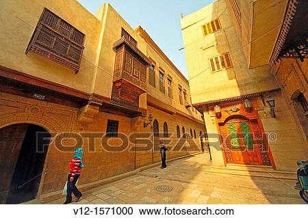 Arabic house (Bayt Al-Suhaymi)house of Al-Suhaymi, It was originally built in 1648 by Abd el-Wahab el-Tablawy, Darb al-Asfar, City of Cairo, Egypt, View Large Photo Image Stock Image - Arabic house (Bayt Al-Suhaymi)house of Al-Suhaymi, It was originally built in 1648 by Abd el-Wahab el-Tablawy, Darb al-Asfar, City of Cairo, Egypt,. Fotosearch