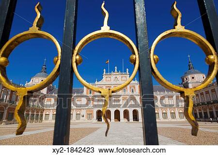 Aranjuez, Comunidad de Madrid, Spain The Royal Palace View Large Photo Image Stock Image - Aranjuez, Comunidad de Madrid, Spain The Royal Palace. Fotosearch