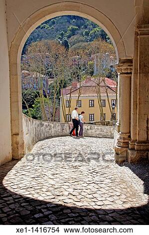 arcade, National Palace, Sintra, Portugal View Large Photo Image Picture - arcade, National Palace, Sintra, Portugal. Fotosearch