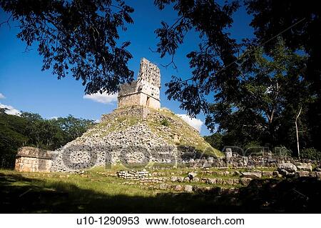 Archaeological site LabnB, Puuc Route, Yucatan, Mexico View Large Photo Image Stock Image - Archaeological site LabnB, Puuc Route, Yucatan, Mexico. Fotosearch