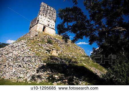Archaeological site LabnB, Puuc Route, Yucatan, Mexico View Large Photo Image Stock Photography - Archaeological site LabnB, Puuc Route, Yucatan, Mexico. Fotosearch