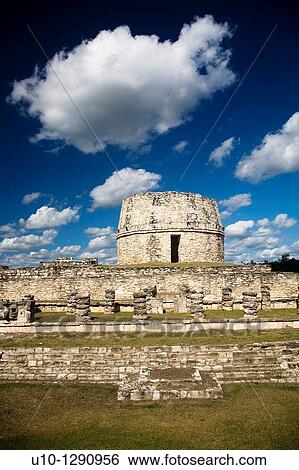 Stock Photograph - Archaeological site MayapBn, Yucatan, Mexico. Fotosearch