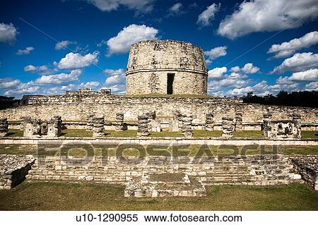 Archaeological site MayapBn, Yucatan, Mexico View Large Photo Image Stock Photography - Archaeological site MayapBn, Yucatan, Mexico. Fotosearch