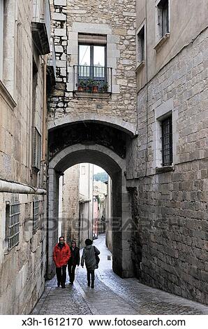 arched way around the Cathedral Girona, Autonomous community of Catalonia, Spain, Europe View Large Photo Image Stock Image - arched way around the Cathedral Girona, Autonomous community of Catalonia, Spain, Europe. Fotosearch