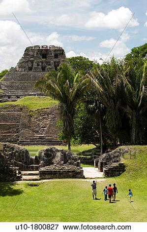 Archeological site Xunantunich, Belize View Large Photo Image Stock Photo - Archeological site Xunantunich, Belize. Fotosearch
