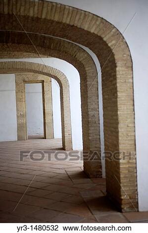Arches in the courtyard in the Alcazar of the Christian Kings, Cordoba, Andalusia, Spain, april 18, 2011 View Large Photo Image Stock Image - Arches in the courtyard in the Alcazar of the Christian Kings, Cordoba, Andalusia, Spain, april 18, 2011. Fotosearch