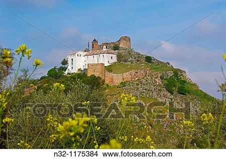 Archidona, Hermitage of Our Lady of Grace, Andalusia, Malaga province, Spain, Europe. View Large Photo Image Picture - Archidona, Hermitage of Our Lady of Grace, Andalusia, Malaga province, Spain, Europe.. Fotosearch