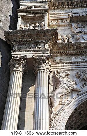 Architectural detail, Castel Nuovo (15th century), Naples, Campania, Italy View Large Photo Image Stock Photography - Architectural detail, Castel Nuovo (15th century), Naples, Campania, Italy. Fotosearch