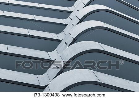 Architectural detail, Marco Polo Tower, Hamburg, Germany. View Large Photo Image Stock Photo - Architectural detail, Marco Polo Tower, Hamburg, Germany.. Fotosearch