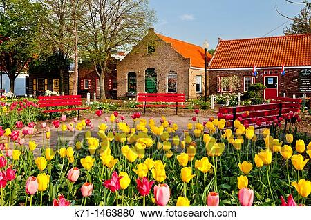 Architecture and shops of the Dutch Village tourist attraction in Holland, MIchigan, USA View Large Photo Image Stock Image - Architecture and shops of the Dutch Village tourist attraction in Holland, MIchigan, USA. Fotosearch