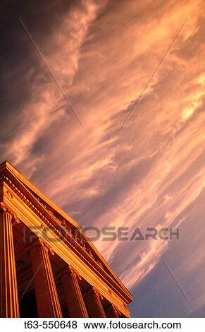 Architecture building and clouds. View Large Photo Image Stock Photo - Architecture building and clouds.. Fotosearch