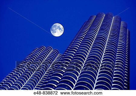 ARCHITECTURE TALL BUILDINGS MARINA CITY CHICAGO ILLINOIS USA View Large Photo Image Stock Image - ARCHITECTURE TALL BUILDINGS MARINA CITY CHICAGO ILLINOIS USA. Fotosearch