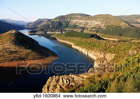 Picture - Arda River, Rhodope Mountains, Bulgaria. Fotosearch