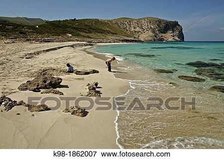 Arenalet d? Aubarca Llevant Peninsula Natural Park Arta Mallorca Balearic Islands Spain View Large Photo Image Stock Photo - Arenalet d? Aubarca Llevant Peninsula Natural Park Arta Mallorca Balearic Islands Spain. Fotosearch