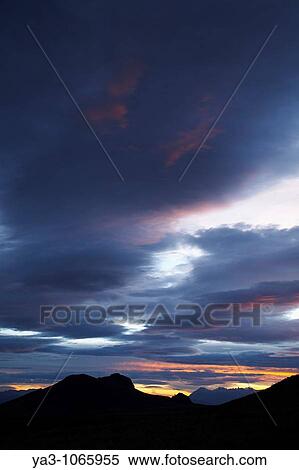Argentina, The Lake District, Parque Nacional Nahuel Huapi A colourful sunset over the patagonian peaks to be found near Bariloche View Large Photo Image Stock Photography - Argentina, The Lake District, Parque Nacional Nahuel Huapi A colourful sunset over the patagonian peaks to be found near Bariloche. Fotosearch