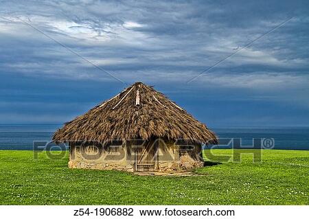 Stock Image - Arqueological Park de la Campa Torres, Gij? n, Asturias, Spain. Fotosearch