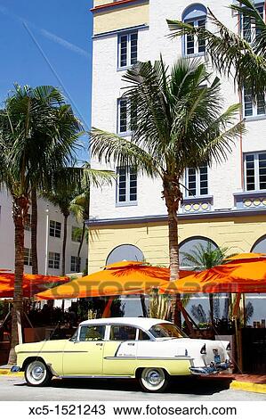Art-deco district, Miami Beach, Miami, Florida, United States View Large Photo Image Stock Image - Art-deco district, Miami Beach, Miami, Florida, United States. Fotosearch