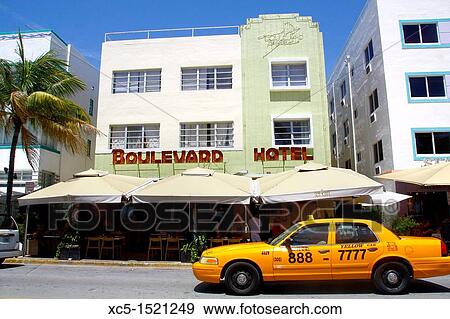 Art-deco district, Miami Beach, Miami, Florida, United States View Large Photo Image Stock Photo - Art-deco district, Miami Beach, Miami, Florida, United States. Fotosearch