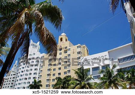 Art-deco district, Miami Beach, Miami, Florida, United States View Large Photo Image Stock Photo - Art-deco district, Miami Beach, Miami, Florida, United States. Fotosearch