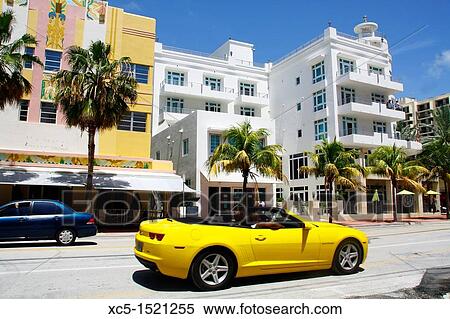 Art-deco, Miami Beach, Miami, Florida, United States View Large Photo Image Stock Photography - Art-deco, Miami Beach, Miami, Florida, United States. Fotosearch