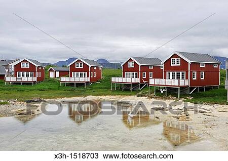 Artic Hotel, Sommaroy, County of Troms, Norway, Northern Europe View Large Photo Image Stock Image - Artic Hotel, Sommaroy, County of Troms, Norway, Northern Europe. Fotosearch