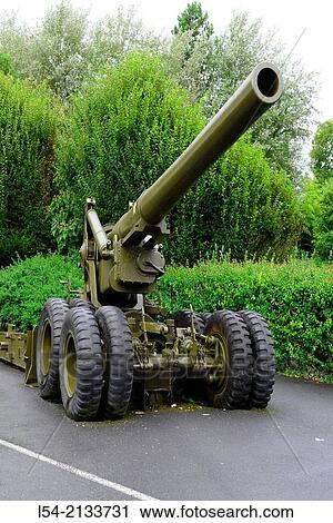Artillery machinery Normandy France WWII Europe. View Large Photo Image Stock Image - Artillery machinery Normandy France WWII Europe.. Fotosearch