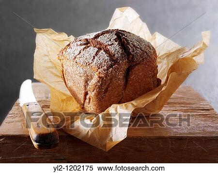 Artisan organic Deli Rye loaf View Large Photo Image Stock Photography - Artisan organic Deli Rye loaf. Fotosearch