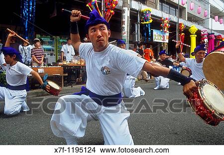 Asakusa Shitamachi Tanabata festival july Drummers Traditional dance Tokyo city, Japan, Asia View Large Photo Image Picture - Asakusa Shitamachi Tanabata festival july Drummers Traditional dance Tokyo city, Japan, Asia. Fotosearch