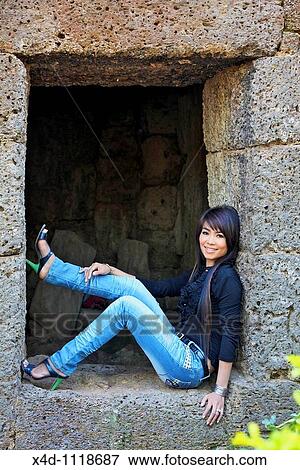 Stock Photo - asian, cambodia. Fotosearch