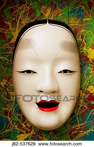 Asian mask in box View Large Photo Image Stock Photo - Asian mask in box. Fotosearch