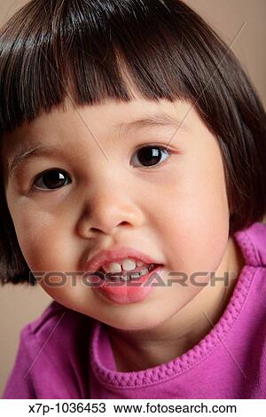 Asian Toddler Girl View Large Photo Image Stock Image - Asian Toddler Girl. Fotosearch