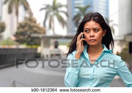 Picture - Asian woman, Indonesia, Southeast Asia. Fotosearch