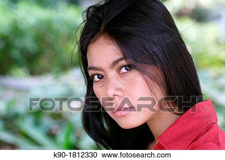 Asian woman, Indonesia, Southeast Asia View Large Photo Image Stock Image - Asian woman, Indonesia, Southeast Asia. Fotosearch