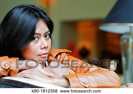 Asian woman, Indonesia, Southeast Asia View Large Photo Image Stock Photo - Asian woman, Indonesia, Southeast Asia. Fotosearch