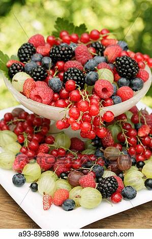 Assorted berries View Large Photo Image Stock Photo - Assorted berries. Fotosearch