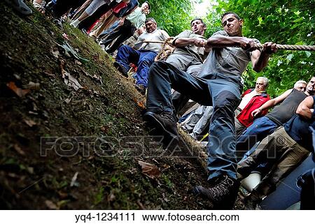 Asturian traditional sports, tug of war contest Benia de Onis, Asturias View Large Photo Image Stock Image - Asturian traditional sports, tug of war contest Benia de Onis, Asturias. Fotosearch