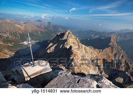 At the Rysy Peak, Tatra National Park, Slovakia, Europe View Large Photo Image Stock Image - At the Rysy Peak, Tatra National Park, Slovakia, Europe. Fotosearch