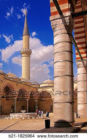 At the?? Serefeli Camii mosque (1447), Edirne, Thrace, Turkey View Large Photo Image Picture - At the?? Serefeli Camii mosque (1447), Edirne, Thrace, Turkey. Fotosearch