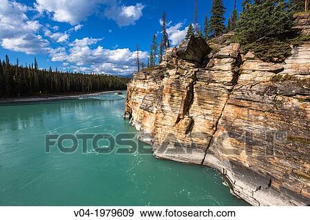 Athabasca Canyon in the Jasper National Park, Alberta, Canada View Large Photo Image Stock Photo - Athabasca Canyon in the Jasper National Park, Alberta, Canada. Fotosearch