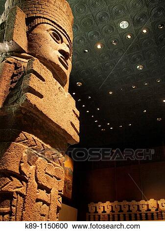 Atlante de Tula. Museo Nacional de Antropologia. Ciudad de Mexico View Large Photo Image Stock Image - Atlante de Tula. Museo Nacional de Antropologia. Ciudad de Mexico. Fotosearch