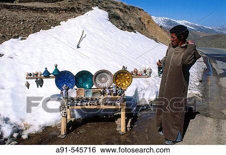 Atlas mountains. Morocco View Large Photo Image Stock Photograph - Atlas mountains. Morocco. Fotosearch