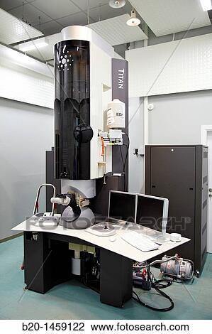 Atomic resolution imaging using TEM, High-Resolution Transmission Electron Microscopy Laboratory HR-TEM, Nano-scale materials characterization, Real-time observation of nano-scale phenomena, CIC nanoGUNE, Nanoscience Cooperative Research Center View Large Photo Image Stock Image - Atomic resolution imaging using TEM, High-Resolution Transmission Electron Microscopy Laboratory HR-TEM, Nano-scale materials characterization, Real-time observation of nano-scale phenomena, CIC nanoGUNE, Nanoscience Cooperative Research Center. Fotosearch