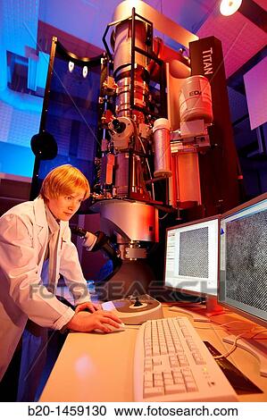 Atomic resolution imaging using TEM, High-Resolution Transmission Electron Microscopy Laboratory HR-TEM, Nano-scale materials characterization, Real-time observation of nano-scale phenomena, CIC nanoGUNE, Nanoscience Cooperative Research Center View Large Photo Image Stock Image - Atomic resolution imaging using TEM, High-Resolution Transmission Electron Microscopy Laboratory HR-TEM, Nano-scale materials characterization, Real-time observation of nano-scale phenomena, CIC nanoGUNE, Nanoscience Cooperative Research Center. Fotosearch