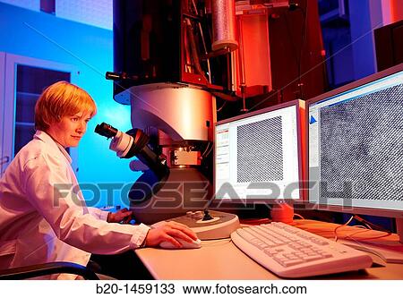 Atomic resolution imaging using TEM, High-Resolution Transmission Electron Microscopy Laboratory HR-TEM, Nano-scale materials characterization, Real-time observation of nano-scale phenomena, CIC nanoGUNE, Nanoscience Cooperative Research Center View Large Photo Image Stock Image - Atomic resolution imaging using TEM, High-Resolution Transmission Electron Microscopy Laboratory HR-TEM, Nano-scale materials characterization, Real-time observation of nano-scale phenomena, CIC nanoGUNE, Nanoscience Cooperative Research Center. Fotosearch