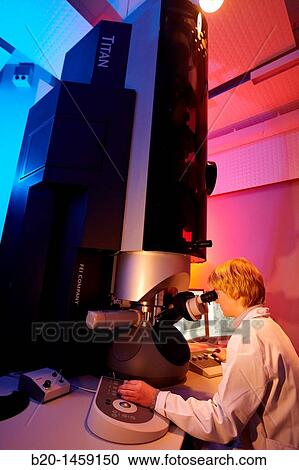 Atomic resolution imaging using TEM, High-Resolution Transmission Electron Microscopy Laboratory HR-TEM, Nano-scale materials characterization, Real-time observation of nano-scale phenomena, CIC nanoGUNE, Nanoscience Cooperative Research Center View Large Photo Image Stock Image - Atomic resolution imaging using TEM, High-Resolution Transmission Electron Microscopy Laboratory HR-TEM, Nano-scale materials characterization, Real-time observation of nano-scale phenomena, CIC nanoGUNE, Nanoscience Cooperative Research Center. Fotosearch