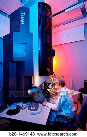 Atomic resolution imaging using TEM, High-Resolution Transmission Electron Microscopy Laboratory HR-TEM, Nano-scale materials characterization, Real-time observation of nano-scale phenomena, CIC nanoGUNE, Nanoscience Cooperative Research Center View Large Photo Image Stock Photo - Atomic resolution imaging using TEM, High-Resolution Transmission Electron Microscopy Laboratory HR-TEM, Nano-scale materials characterization, Real-time observation of nano-scale phenomena, CIC nanoGUNE, Nanoscience Cooperative Research Center. Fotosearch