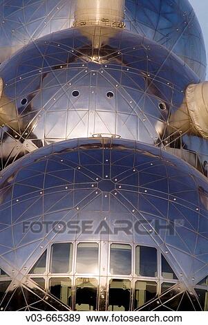 Atomium, Brussels. Belgium View Large Photo Image Stock Photo - Atomium, Brussels. Belgium. Fotosearch