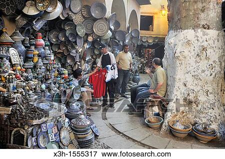Attarine souk, medina, Fes, Morocco, North Africa View Large Photo Image Stock Photo - Attarine souk, medina, Fes, Morocco, North Africa. Fotosearch